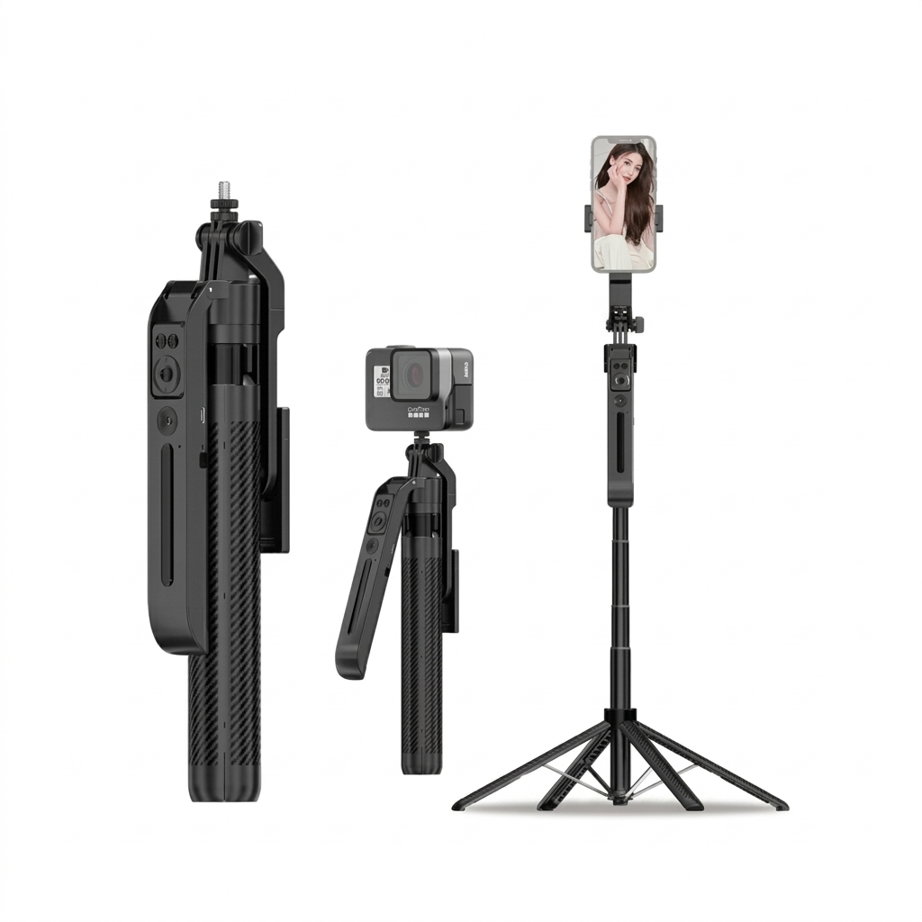 سه پایه و دسته نگه دارنده گوشی مدل C12