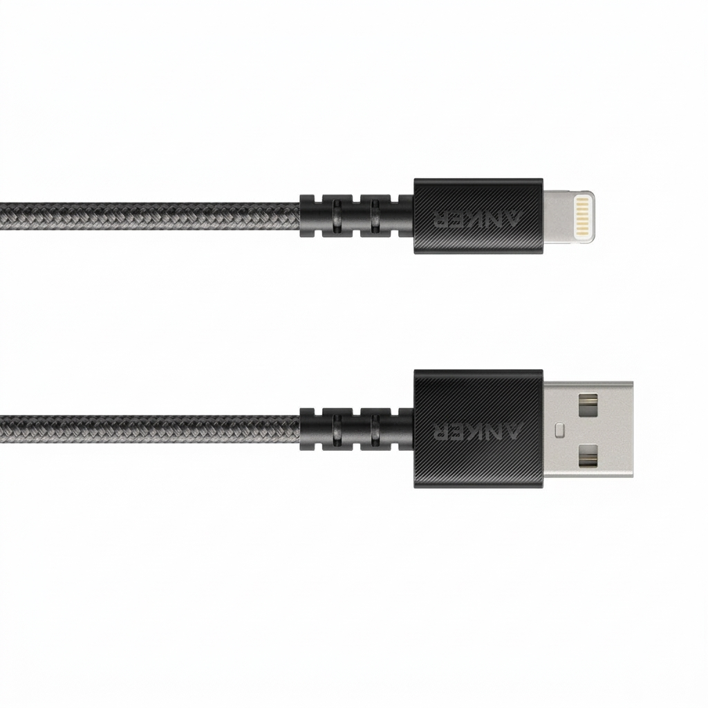 کابل USB-A به Lightning برند انکر مدل PowerLine Select+
